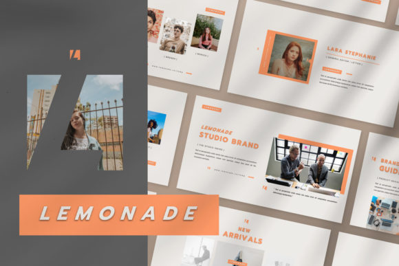 Preview of Lemonade Creative Powerpoint PowerPoint template