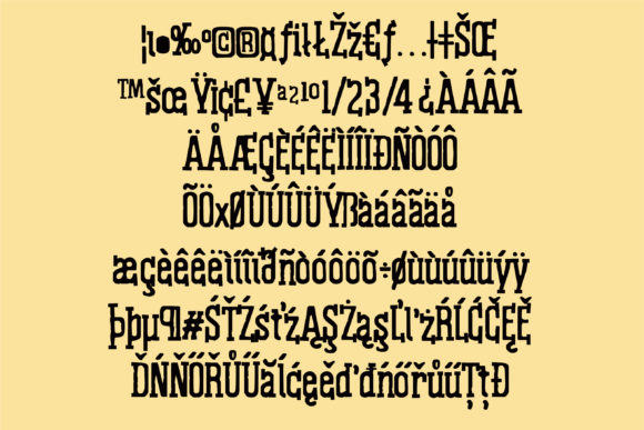 PN Bologna Font PNG with transparent background - Preview 3