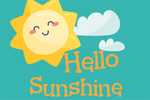 PN Elusory Font PNG with transparent background - Preview 4