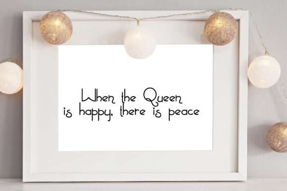 PN Queen Edward Font PNG with transparent background - Preview 1