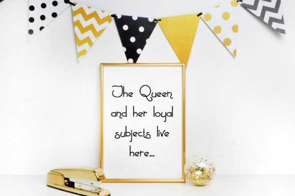 PN Queen Edward Font PNG with transparent background - Preview 5