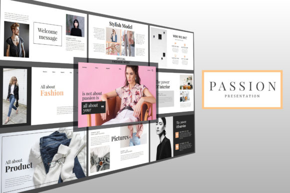 Passion Lookbook Keynote Template