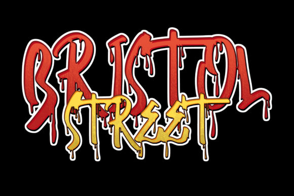 Skater Boys Gravity Font PNG with transparent background - Preview 1