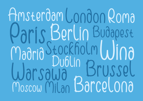 Smile Abe Font PNG with transparent background - Preview 3