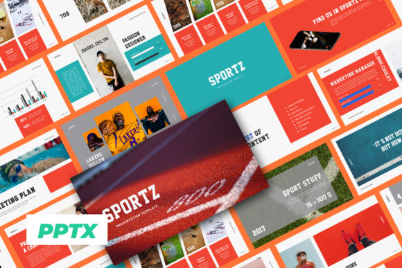 Preview of Sportz Creative Powerpoint PowerPoint template