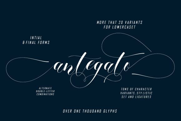 Alangte Font - Preview 1