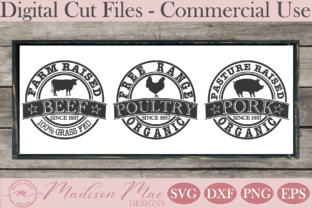 Farmhouse Sign, Farm Animals Trio Graphic by Madison Mae Designs ...