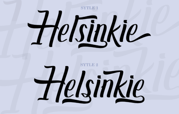 Alverion Font - Preview 1