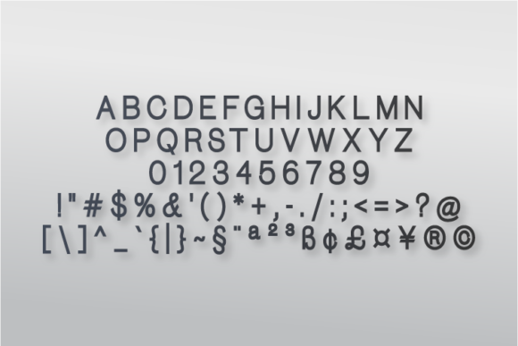 Bareal Font - Preview 1