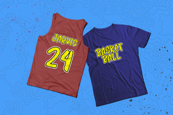 Basketball Font - Preview 2
