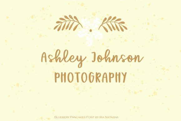 Blueberry Pancakes Font - Preview 2