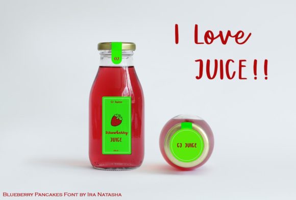 Blueberry Pancakes Font - Preview 6