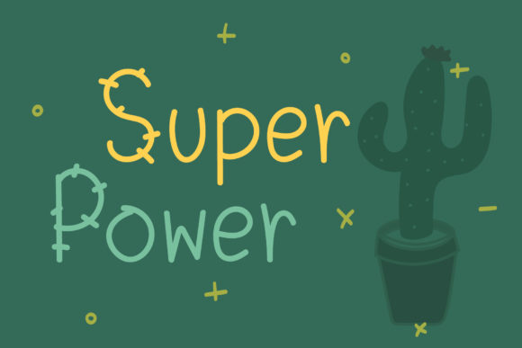 Cactus Font - Preview 4