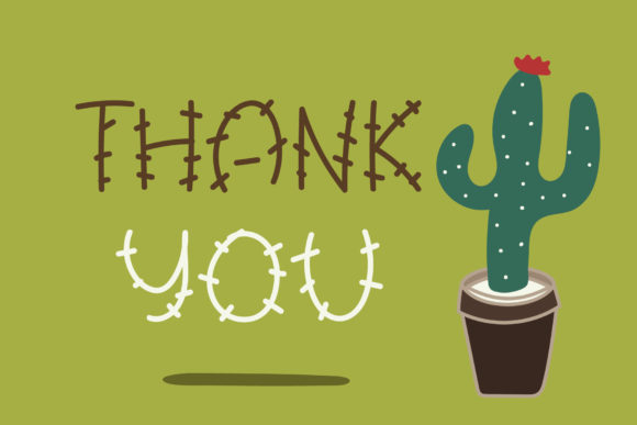 Cactus Font - Preview 5