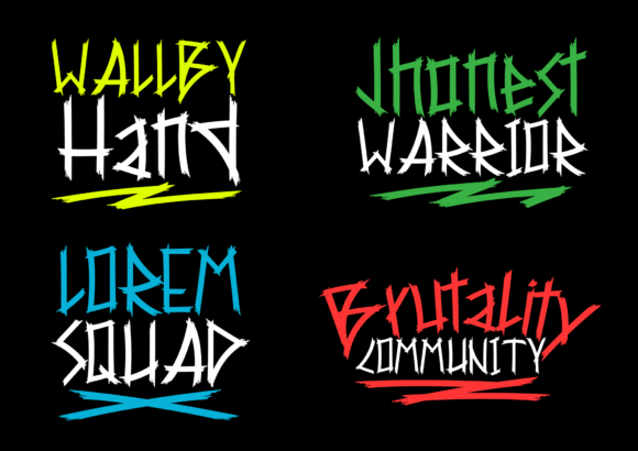 Crowzer Font - Preview 4