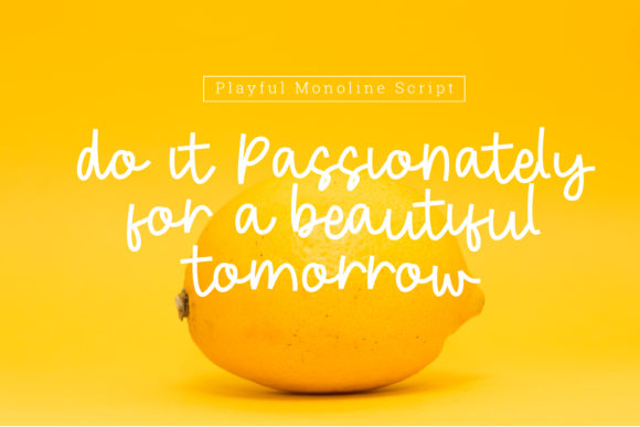 Fresh Lemonade Font - Preview 5