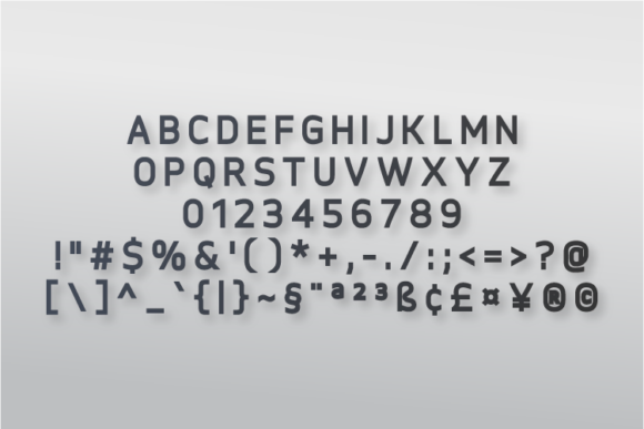 Grogor Font PNG with transparent background - Preview 1