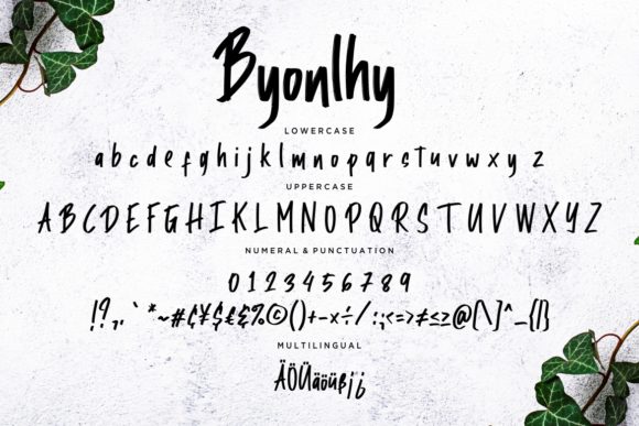 Jabawoky Font PNG with transparent background - Preview 6