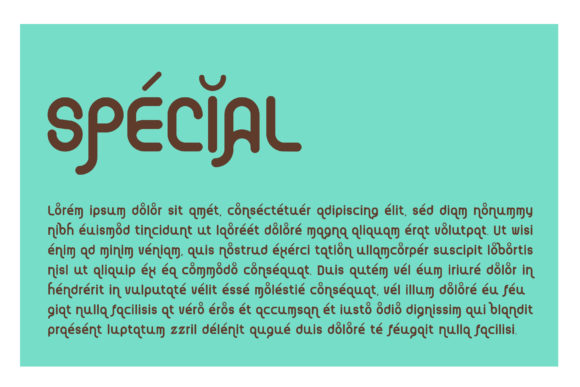 Jekulo Font PNG with transparent background - Preview 5