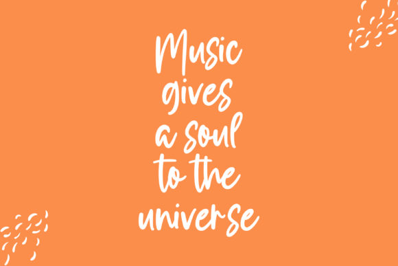 Musicalina Font font preview - 1