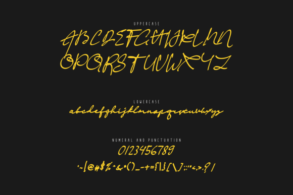Prewedding Font PNG with transparent background - Preview 3