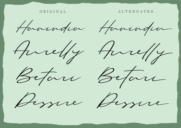 Radinya Font PNG with transparent background - Preview 1