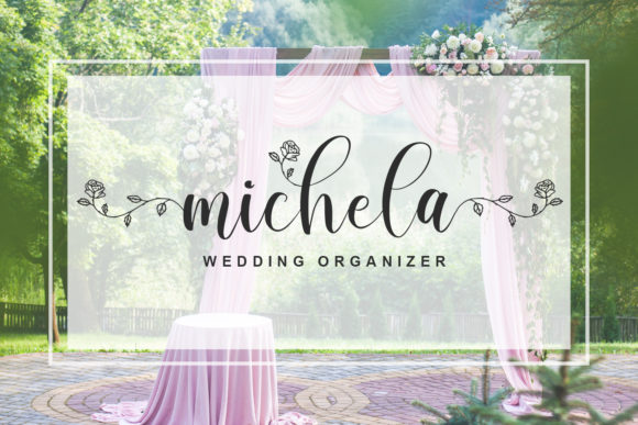 Rhosela Font PNG with transparent background - Preview 1