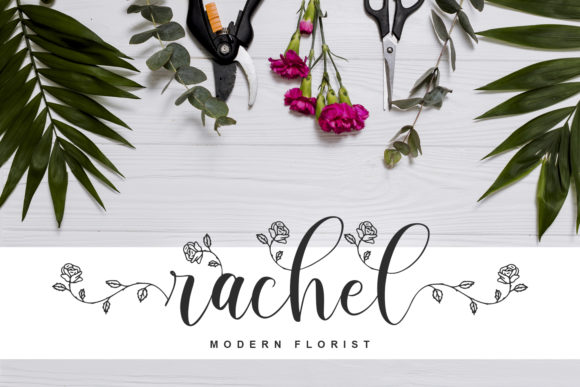 Rhosela Font PNG with transparent background - Preview 2