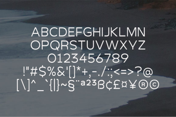 Romein Font PNG with transparent background - Preview 1