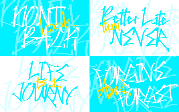 Shoel Crack Font font preview - 1
