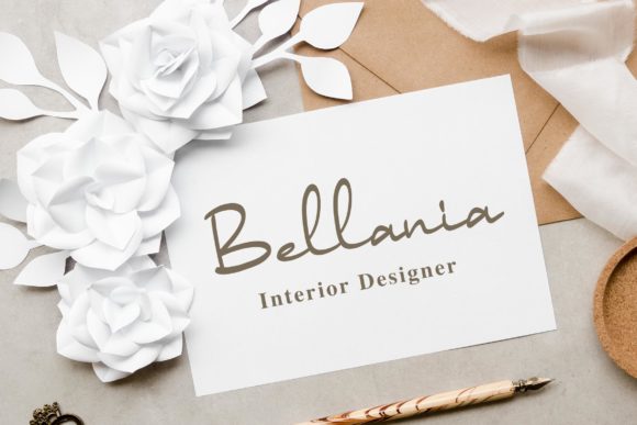 Adelia Signature Font - Preview 2