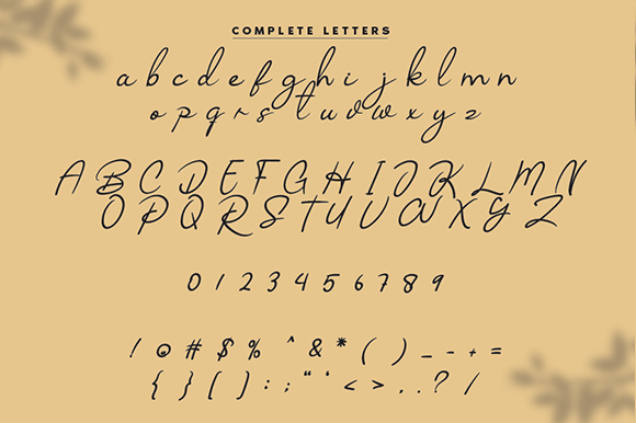 Belkago Font PNG with transparent background - Preview 3