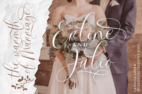 Camalia Amira Font - Preview 1