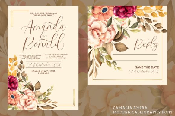 Camalia Amira Font - Preview 3