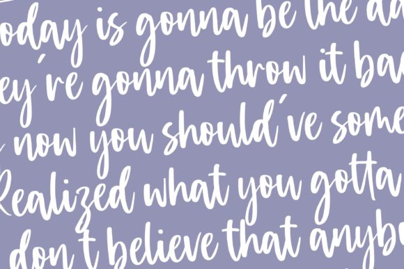 Dreamfoster Font - Preview 5