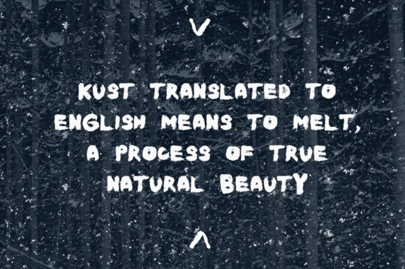 Kust Font PNG with transparent background - Preview 1