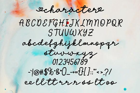Longhoney Font PNG with transparent background - Preview 1