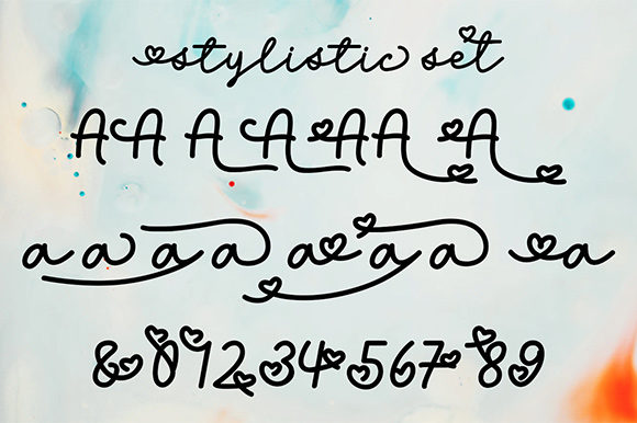 Longhoney Font PNG with transparent background - Preview 2