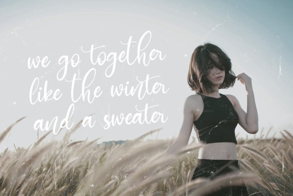 Mathulesy Font PNG with transparent background - Preview 2