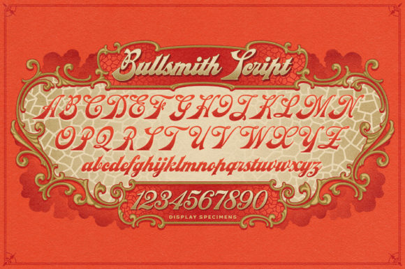NS Bullsmith Font PNG with transparent background - Preview 5