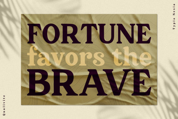 Qualivite Font PNG with transparent background - Preview 1