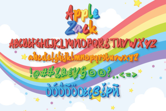 Applezack Font - Preview 2