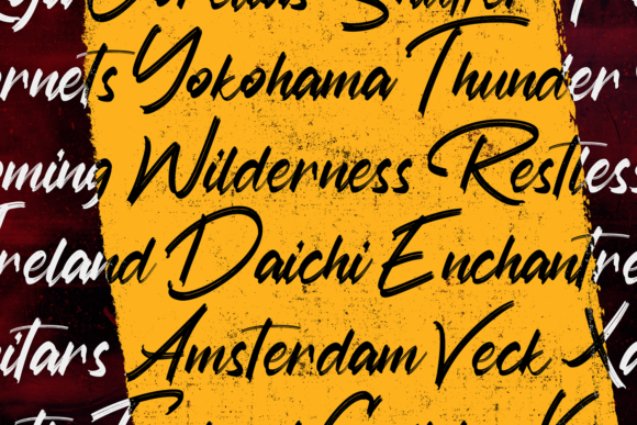 Austhind Font - Preview 2