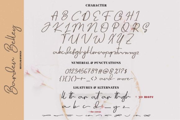Barden Belley Font - Preview 1