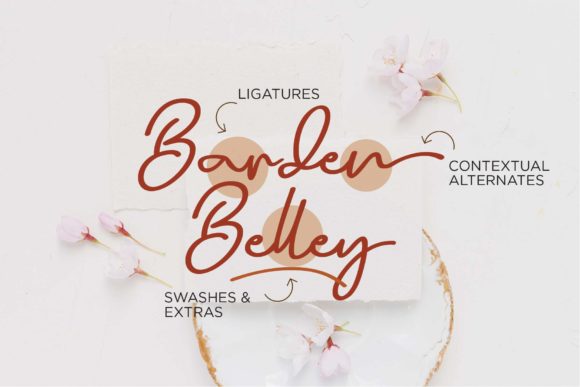 Barden Belley Font - Preview 3