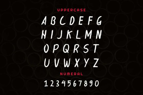 Cardolith Font - Preview 4