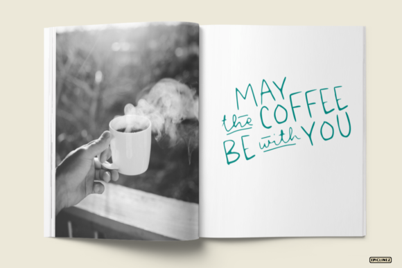 Coffee & Friends Font - Preview 1
