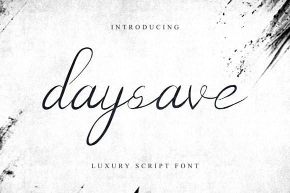 Daysave Font - Preview 1