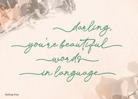 Dellima Font - Preview 4
