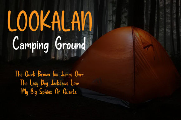 Looktown Font PNG with transparent background - Preview 3
